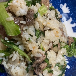 パラパラ本格！簡単な台湾風沙茶醤牛肉チャーハン